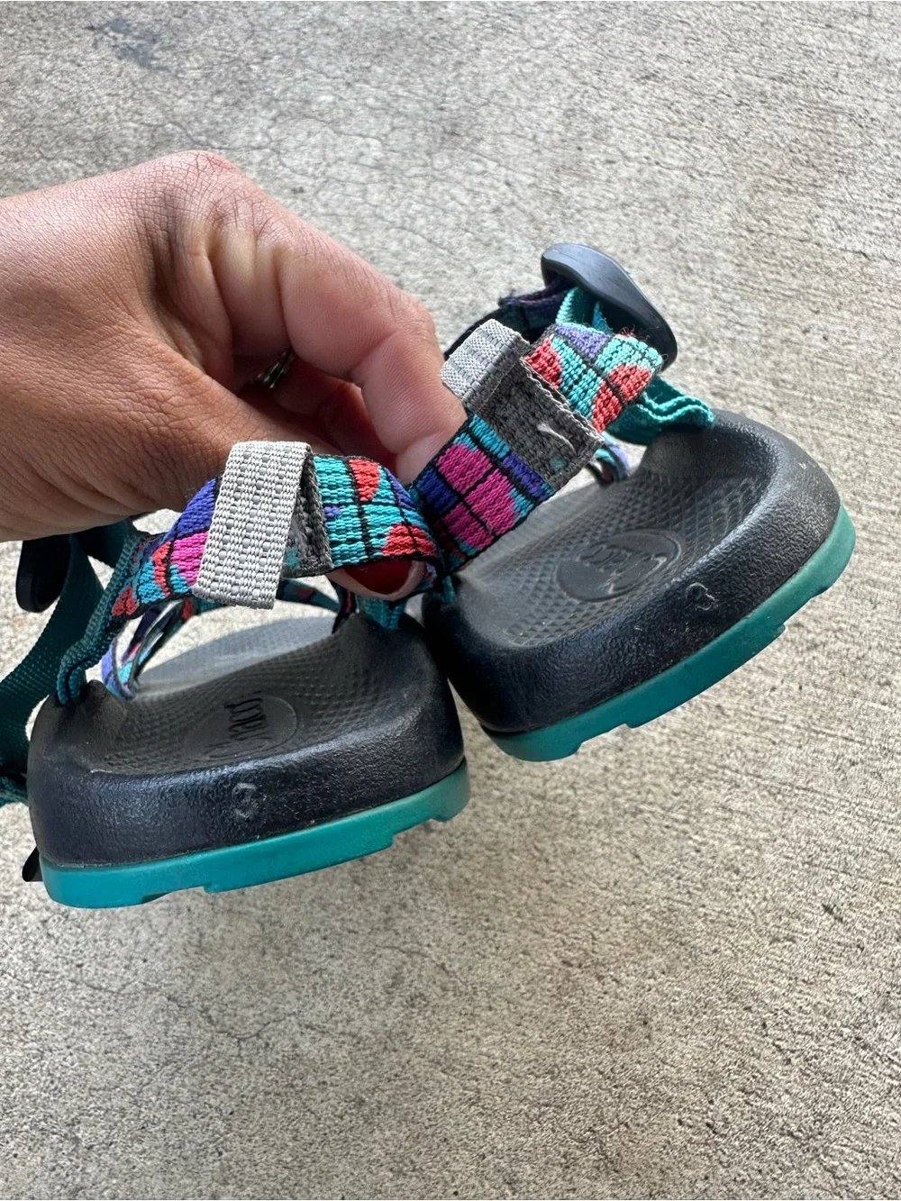 Chaco Z/Cloud Rainbow Water Sport Sandals